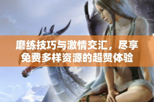 磨练技巧与激情交汇，尽享免费多样资源的超赞体验