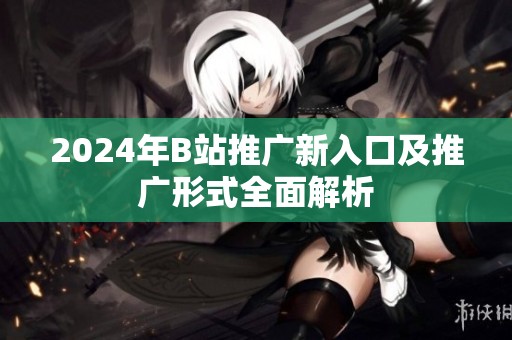 2024年B站推广新入口及推广形式全面解析