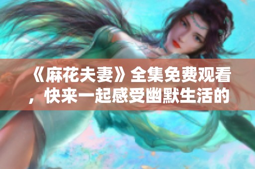 《麻花夫妻》全集免费观看，快来一起感受幽默生活的魅力