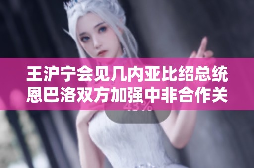 王沪宁会见几内亚比绍总统恩巴洛双方加强中非合作关系