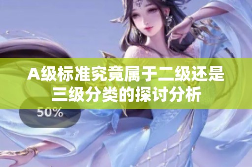A级标准究竟属于二级还是三级分类的探讨分析