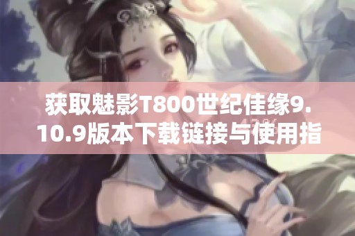获取魅影T800世纪佳缘9.10.9版本下载链接与使用指南
