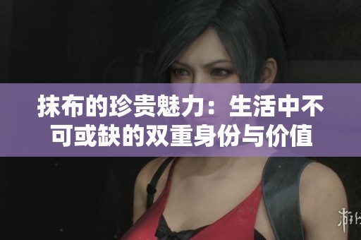 抹布的珍贵魅力：生活中不可或缺的双重身份与价值