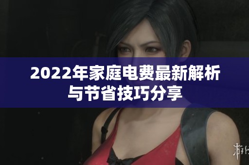 2022年家庭电费最新解析与节省技巧分享