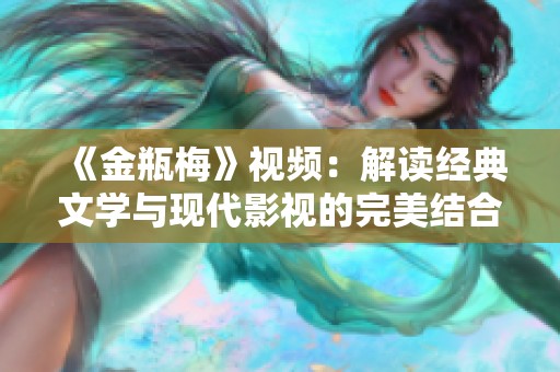 《金瓶梅》视频：解读经典文学与现代影视的完美结合
