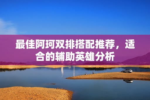 最佳阿珂双排搭配推荐，适合的辅助英雄分析