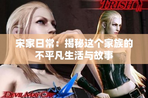 宋家日常：揭秘这个家族的不平凡生活与故事