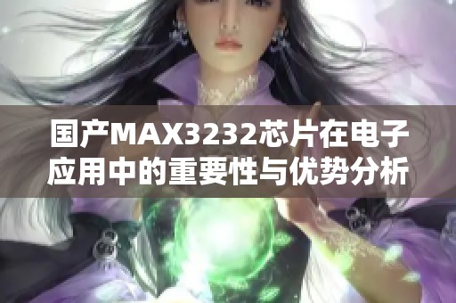 国产MAX3232芯片在电子应用中的重要性与优势分析