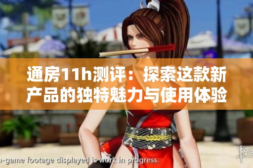 通房11h测评：探索这款新产品的独特魅力与使用体验