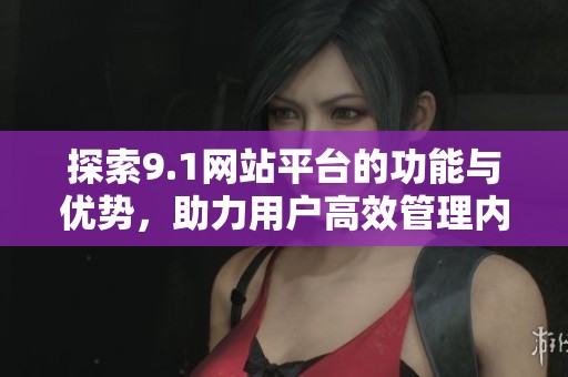 探索9.1网站平台的功能与优势，助力用户高效管理内容