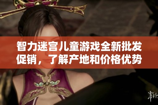 智力迷宫儿童游戏全新批发促销，了解产地和价格优势