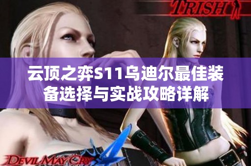 云顶之弈S11乌迪尔最佳装备选择与实战攻略详解