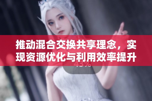 推动混合交换共享理念，实现资源优化与利用效率提升