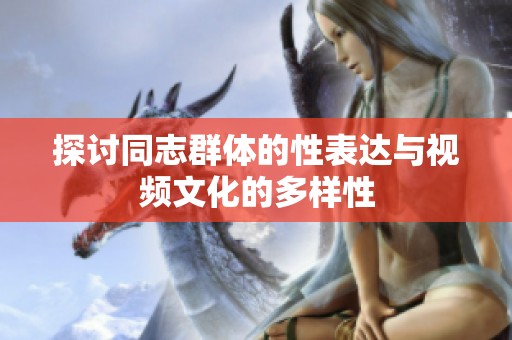 探讨同志群体的性表达与视频文化的多样性