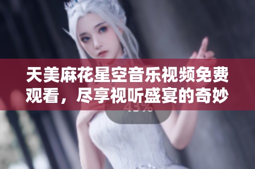 天美麻花星空音乐视频免费观看，尽享视听盛宴的奇妙体验