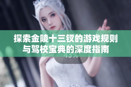 探索金陵十三钗的游戏规则与驾校宝典的深度指南