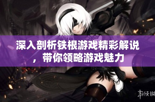 深入剖析铁根游戏精彩解说，带你领略游戏魅力