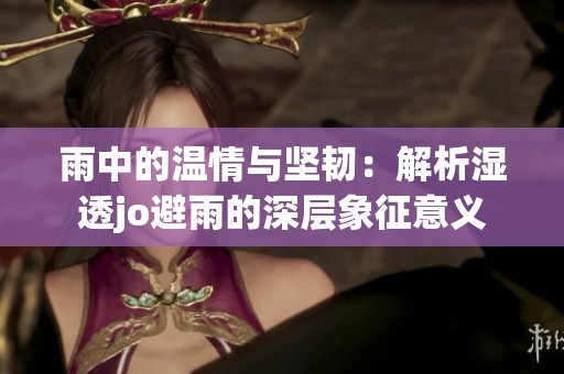 雨中的温情与坚韧：解析湿透jo避雨的深层象征意义