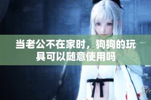 当老公不在家时，狗狗的玩具可以随意使用吗