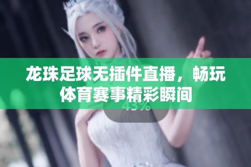 龙珠足球无插件直播，畅玩体育赛事精彩瞬间