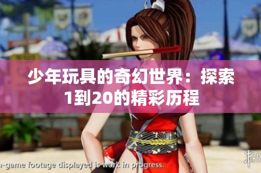 少年玩具的奇幻世界：探索1到20的精彩历程