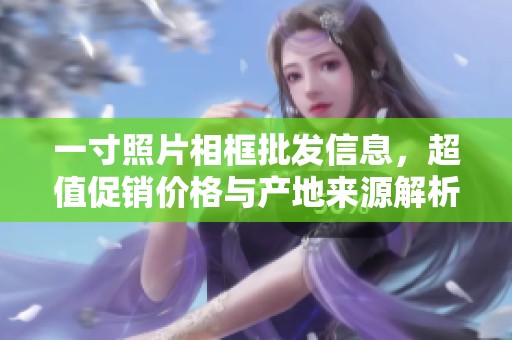 一寸照片相框批发信息，超值促销价格与产地来源解析