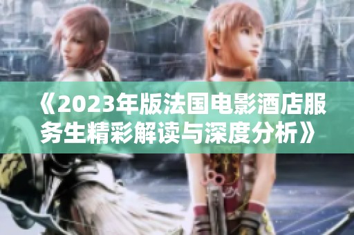 《2023年版法国电影酒店服务生精彩解读与深度分析》