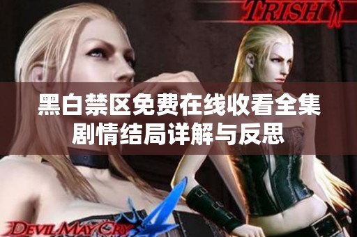 黑白禁区免费在线收看全集剧情结局详解与反思