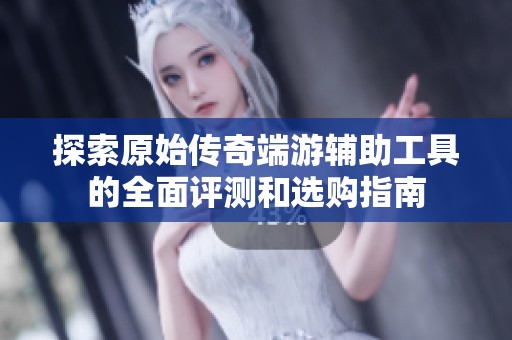 探索原始传奇端游辅助工具的全面评测和选购指南
