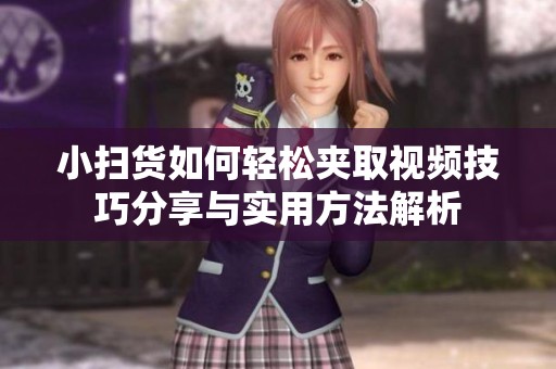 小扫货如何轻松夹取视频技巧分享与实用方法解析