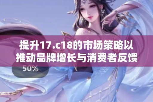 提升17.c18的市场策略以推动品牌增长与消费者反馈