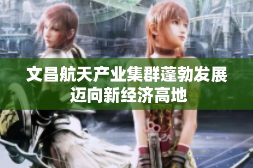 文昌航天产业集群蓬勃发展 迈向新经济高地