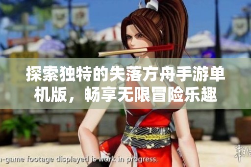 探索独特的失落方舟手游单机版，畅享无限冒险乐趣