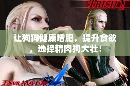 让狗狗健康增肥，提升食欲，选择精肉狗大壮！