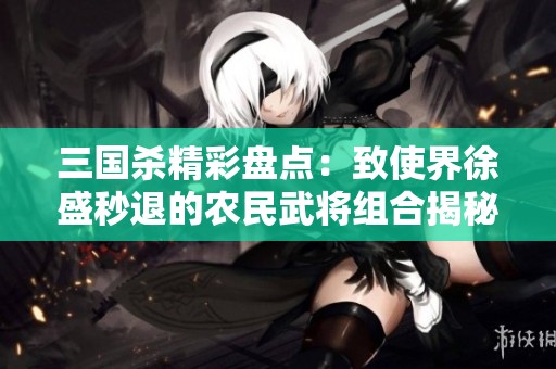 三国杀精彩盘点：致使界徐盛秒退的农民武将组合揭秘
