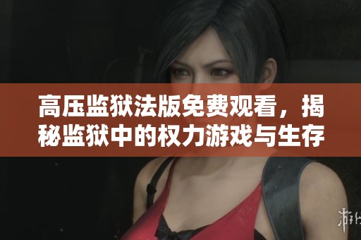 高压监狱法版免费观看，揭秘监狱中的权力游戏与生存法则