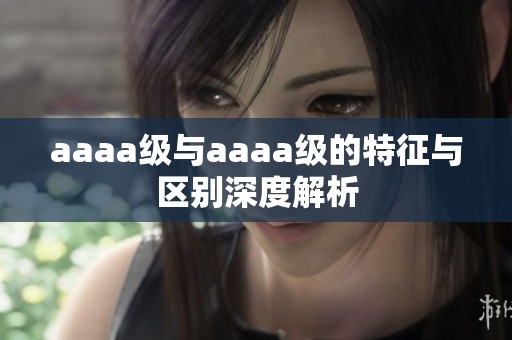 aaaa级与aaaa级的特征与区别深度解析