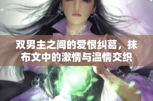 双男主之间的爱恨纠葛，抹布文中的激情与温情交织