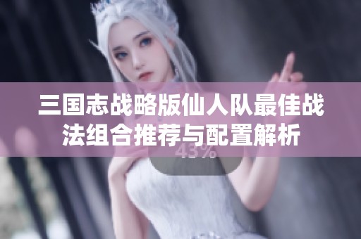 三国志战略版仙人队最佳战法组合推荐与配置解析