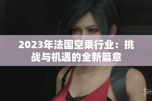 2023年法国空乘行业：挑战与机遇的全新篇章