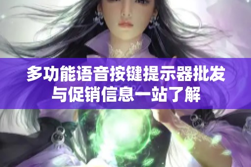 多功能语音按键提示器批发与促销信息一站了解