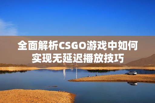 全面解析CSGO游戏中如何实现无延迟播放技巧