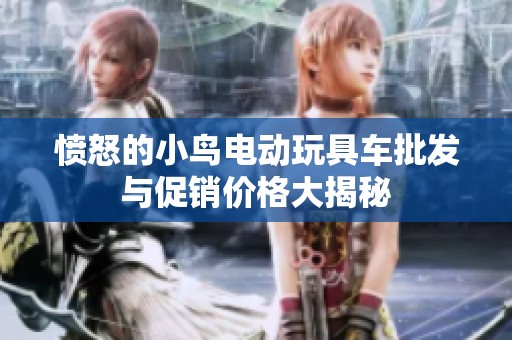 愤怒的小鸟电动玩具车批发与促销价格大揭秘