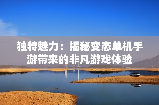 独特魅力：揭秘变态单机手游带来的非凡游戏体验
