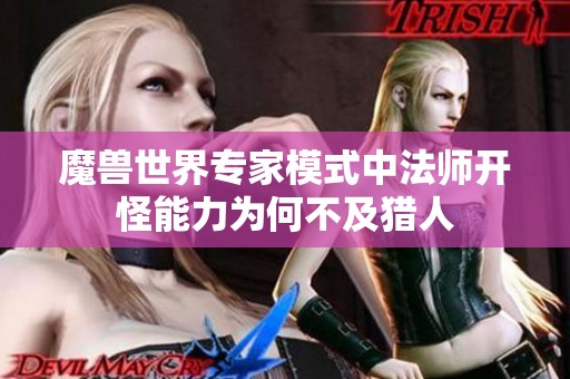 魔兽世界专家模式中法师开怪能力为何不及猎人
