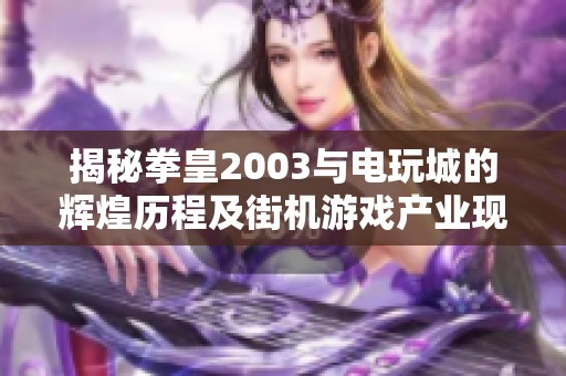 揭秘拳皇2003与电玩城的辉煌历程及街机游戏产业现状