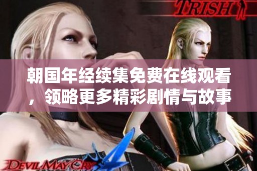 朝国年经续集免费在线观看，领略更多精彩剧情与故事发展
