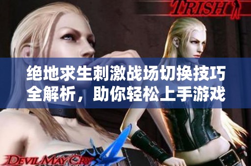 绝地求生刺激战场切换技巧全解析，助你轻松上手游戏
