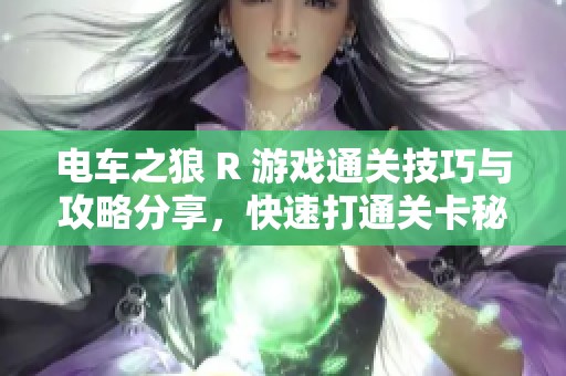 电车之狼 R 游戏通关技巧与攻略分享，快速打通关卡秘诀
