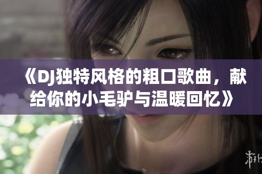 《DJ独特风格的粗口歌曲，献给你的小毛驴与温暖回忆》